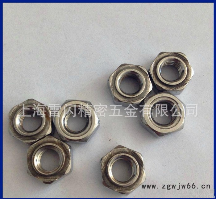 紧固件M12六角焊接螺母国标GB/T13681 （DIN 929)定位销螺栓图2