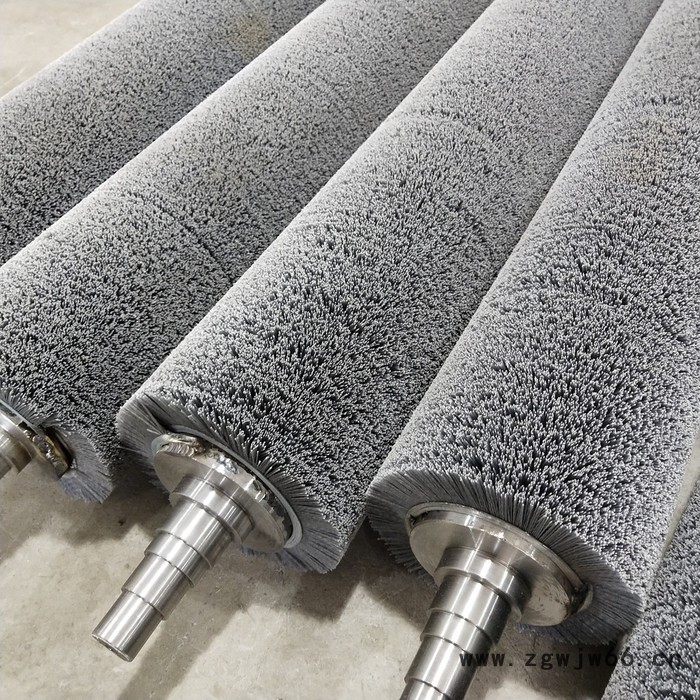 【昊鑫刷业】工业磨料丝刷辊弹簧研磨刷辊金刚砂磨料丝毛刷辊杜邦丝磨料刷辊图6