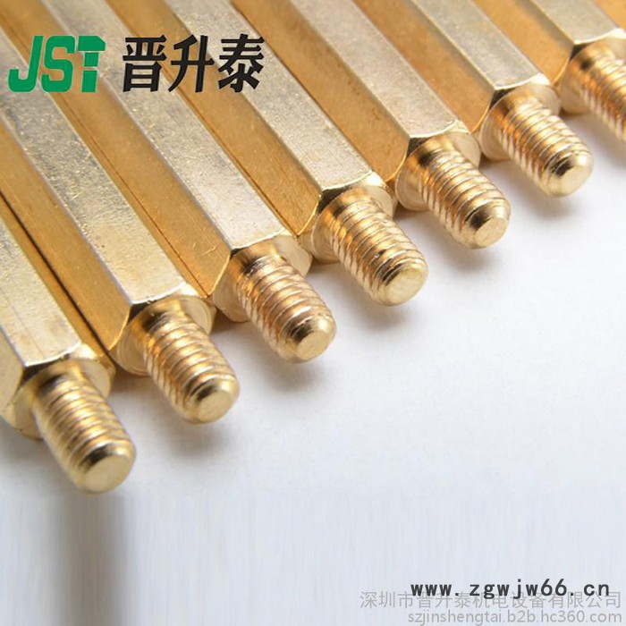 五金加工厂 供应六角铜柱 M3*12+4 阴阳螺柱 接线柱单头隔离铜螺柱 自动车床件 非标紧固件厂家图3