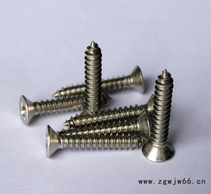 不锈钢十字沉头自攻钉 奥峰GB846自攻螺钉 自攻螺钉紧固件