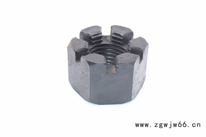 隆佳紧固件  开槽螺母 开花螺母 细牙开槽螺母 粗牙开槽螺母 M6-M76 异形螺母 定制螺母图2