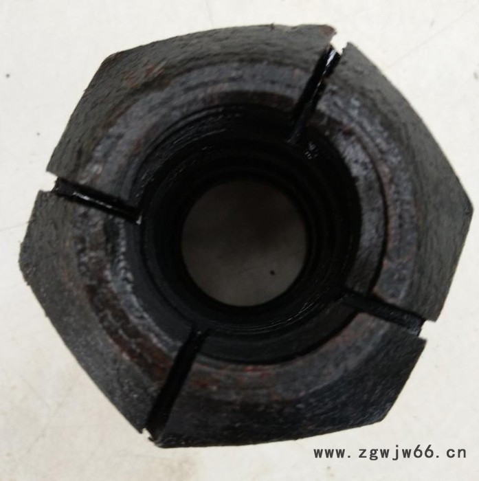 长沙到北京精轧螺母供应商  邯郸洺锢紧固件   m25锥体高铁螺母图2