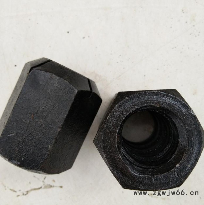 长沙到北京精轧螺母供应商  邯郸洺锢紧固件   m25锥体高铁螺母图4