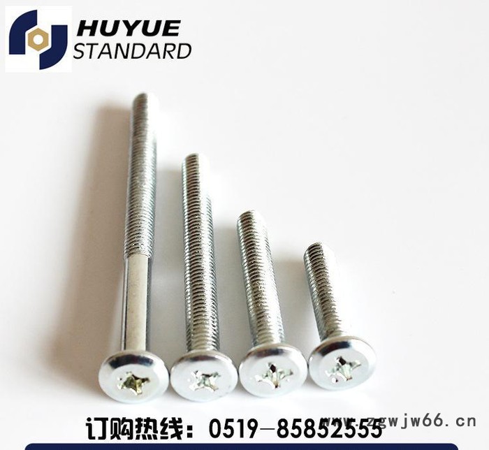 紧固件 生产镀锌十字盘头螺丝 盘头螺钉  M3-M16图3