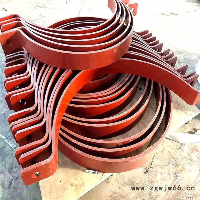 运德常年批发D2三孔短管夹  焊接固定支座  恒力弹簧 支吊架图5