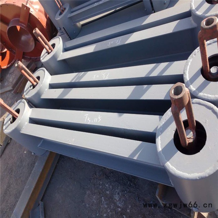 T5横担整定弹簧支吊架，管道支架，管道吊架，齐鑫真诚欢迎您图2