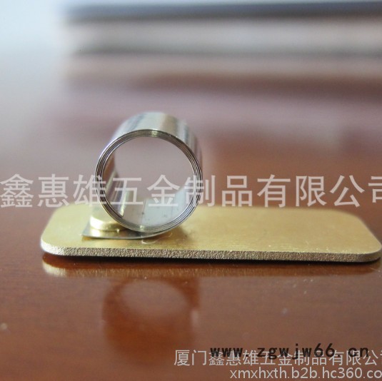 鑫惠雄TS18 汽车马达碳刷架 电气电机设备涡卷弹簧电刷夹图2