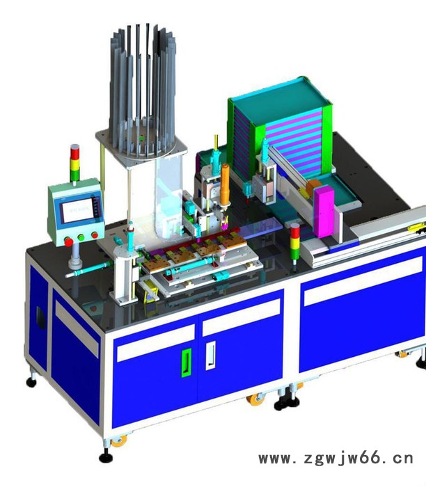 自动组装机 深隆ST-ZZ184电池弹簧自动组装机 机械制造行业自动化组装设备系统方案设计订制 弹簧全自动组装机非标价格图2