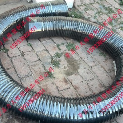 导电性能优异弹簧式水泥散装伸缩收尘软管原材料选择