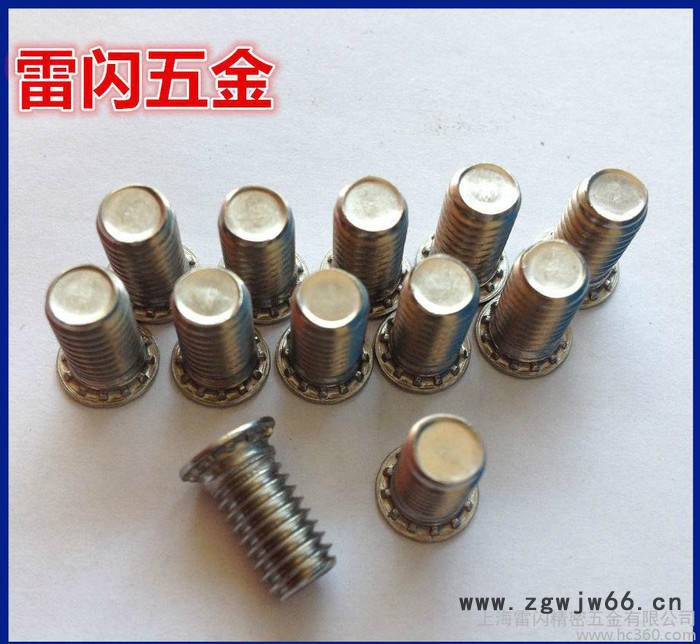 直销紧固件不锈钢螺丝M10压铆螺钉FHS-M10-20/25/35/40膨胀螺栓图2
