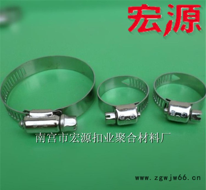 美式不锈钢喉箍 卡箍抱箍 水管皮管夹子卡子夹箍古紧固件图2