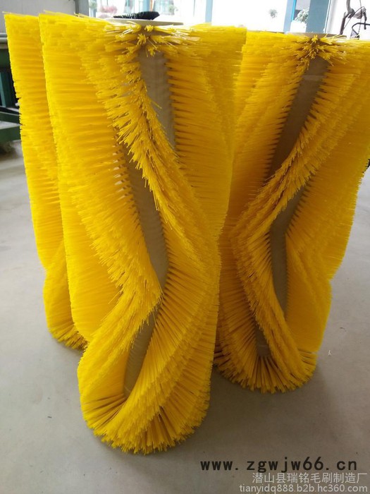 【专业定制】毛刷辊 , 扫路刷 条刷 弹簧刷辊,好刷辊,瑞铭造 毛刷辊 !!图4