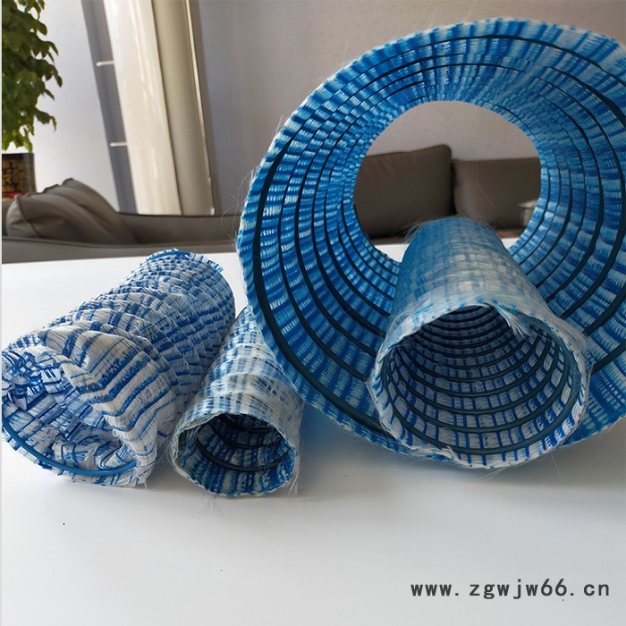 100mm软式透水管-排水弹簧透水管-合怿制造图7