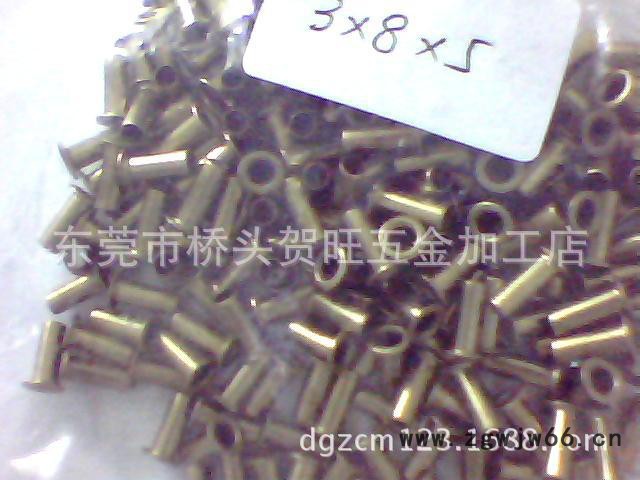 开关弹簧铜铆钉/DC盒**簧3 6铜管