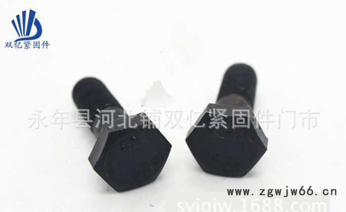 紧固件生产 10.9级大六角螺栓 钢结构M27*50-M27图2
