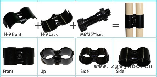 柔性管接头、线棒连接件、紧固件、精益管接头** HJ-11图3