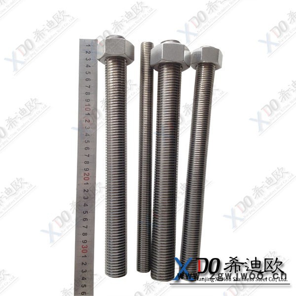 合金718、alloy718、GH4169、2.4668 牙条 螺杆 丝杆 螺柱紧固件图3