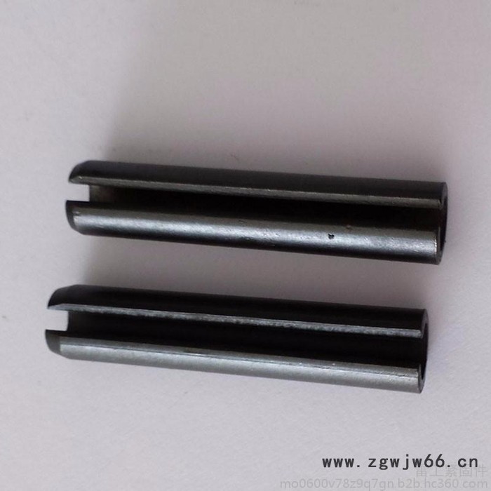雷工紧固件供应**GB879弹性圆柱销，定位销，开口弹性圆管销，弹簧钢65MN孔销图6