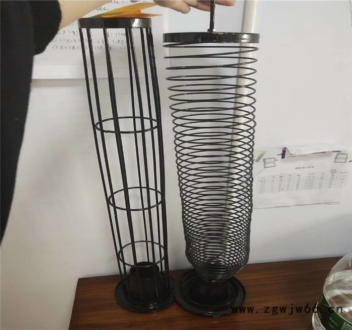 江西南昌厂家除尘配件 镀锌骨架  直径150*6米弹簧骨架 文氏管骨架 硕瑞环保 型号齐全图3