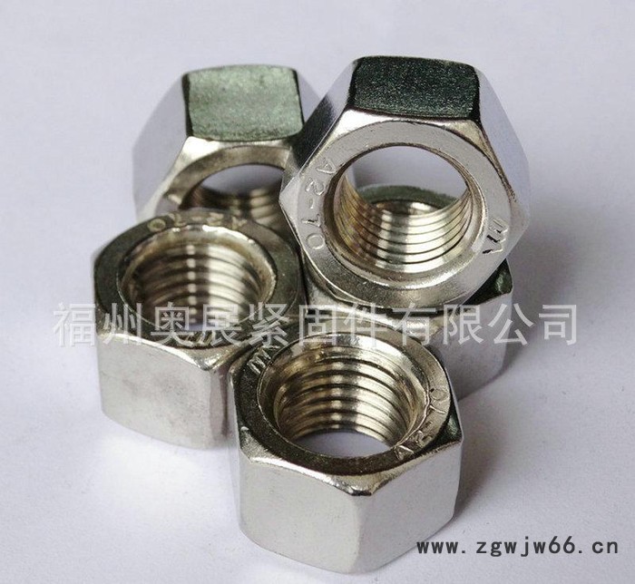 不锈钢重型螺母M16 福建不锈钢螺母紧固件 六角不锈钢螺母图3