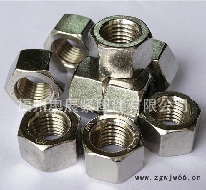 不锈钢重型螺母M16 福建不锈钢螺母紧固件 六角不锈钢螺母图2