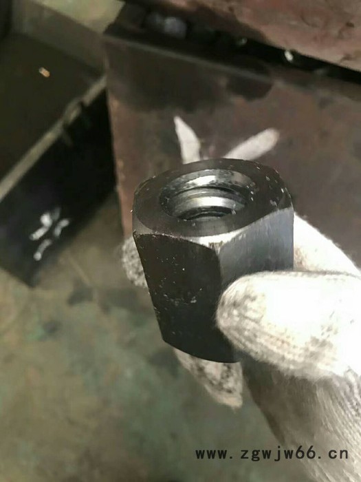 云南2018年高强度精轧螺纹钢螺母32mm,36mm45#，40Cr材质，河北筑远紧固件图3