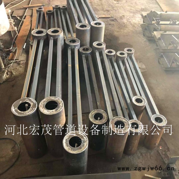 管道弹簧支吊架 整定弹簧支吊架 T1型弹簧支吊架规格齐全 高效隔热管托图3