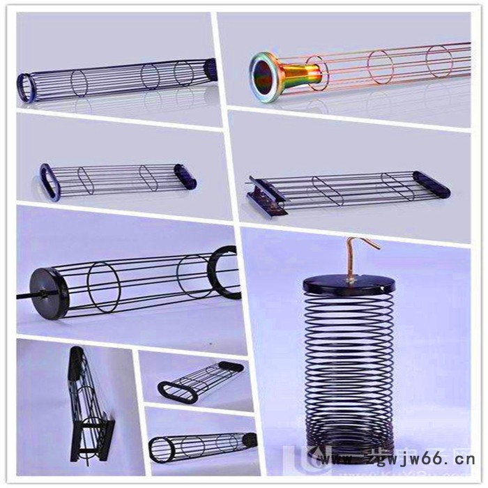 云南耐高温耐腐蚀除尘骨架 弹簧除尘骨架厂家  支撑除尘布袋框架 玉嘉环保 型号齐全