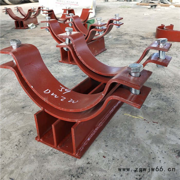 固定管托厂家 重型管夹 常规弹簧支吊架 志昂管道图5