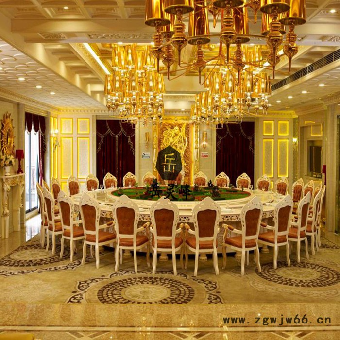 岚慧88930电动餐桌喷泉塑料喷头风格中式颜色黑色图2