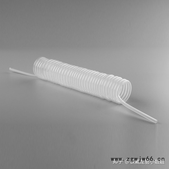 丹凯-FEP管耐腐蚀耐高低温透明铁氟龙盘旋管 弹簧伸缩管图3
