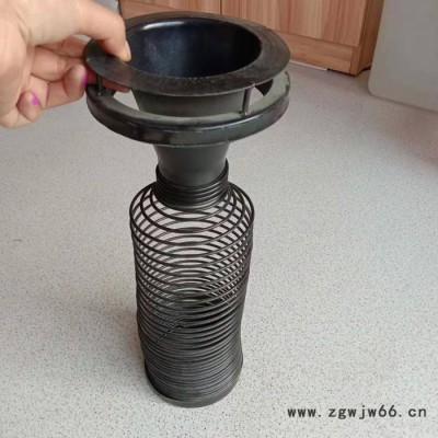 湛江耐腐蚀 耐磨喷塑除尘骨架 可伸缩弹簧除尘骨架  欣千环保  品质保证  诚信经营