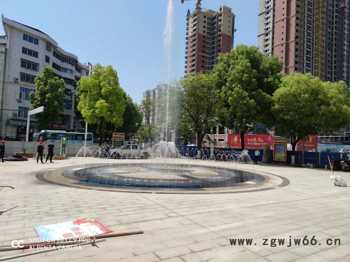 呐喊喷泉 水景 喷雾效果 喷头 瀑布图3