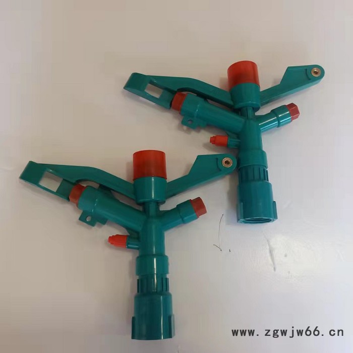 喷灌喷头  绿三咀喷头 塑料摇臂喷头 任丘喷灌厂家图5