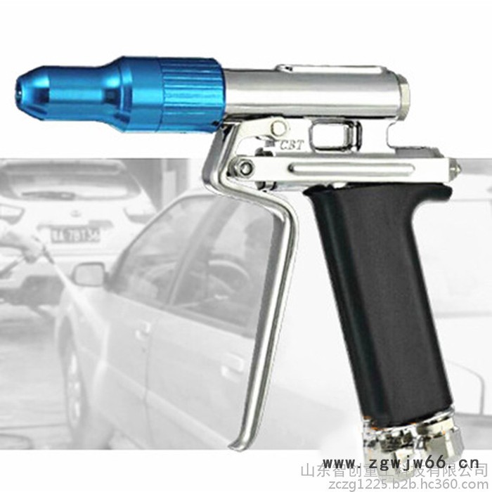 智创ZC-020型金金属水气喷头 水气混合枪高压清洗喷头 无电精洗一体清洗设备双管水汽喷头图6