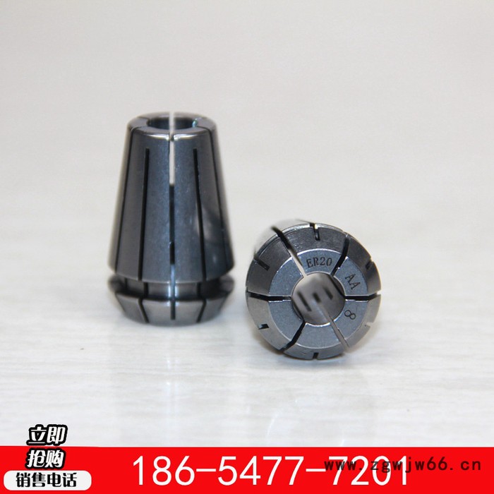 弹性夹具厂家 经济型ER筒夹 高精度筒夹 弹簧夹头现货 筒夹精加工图4