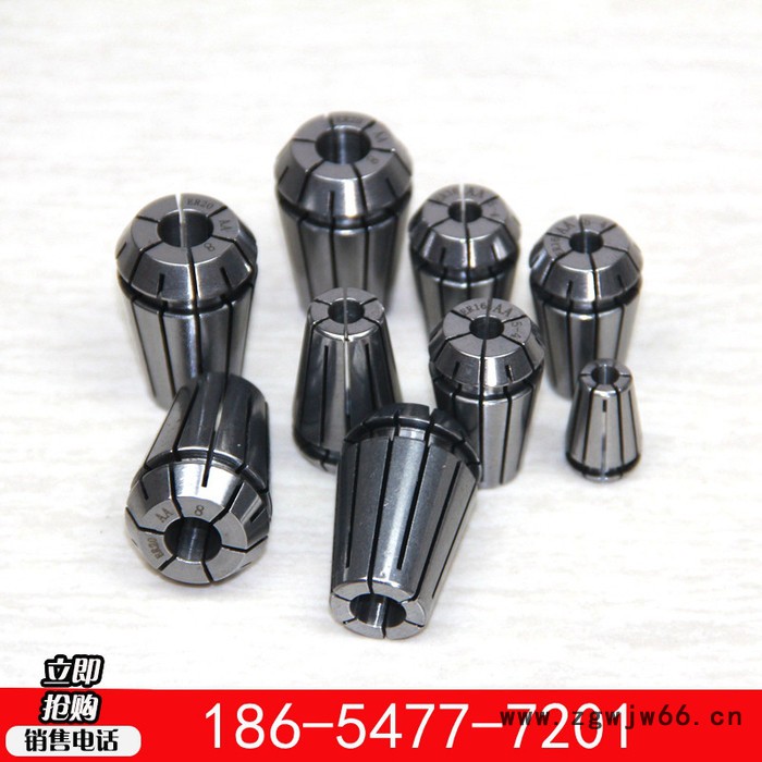 弹性夹具厂家 经济型ER筒夹 高精度筒夹 弹簧夹头现货 筒夹精加工图2