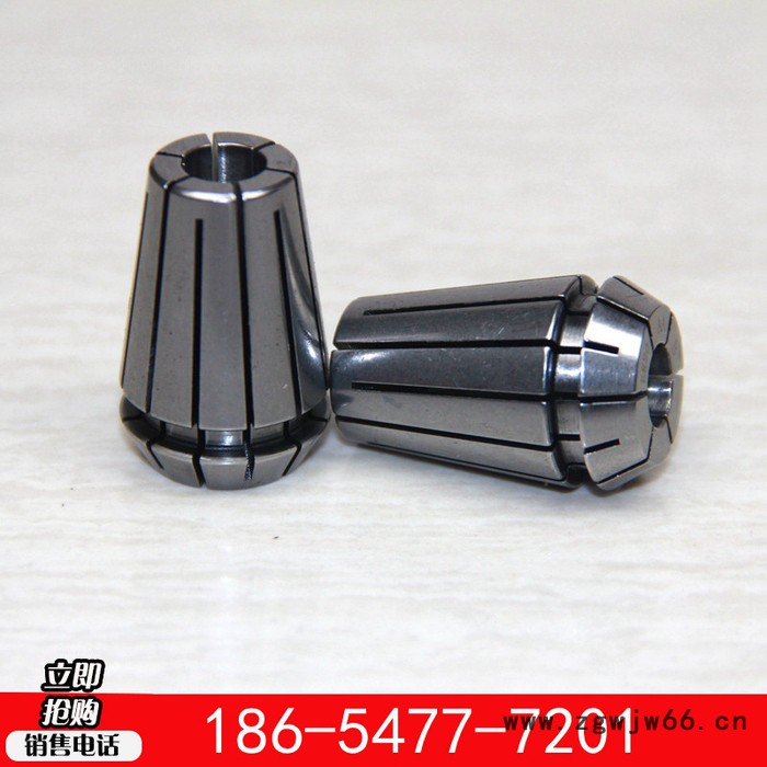 弹性夹具厂家 经济型ER筒夹 高精度筒夹 弹簧夹头现货 筒夹精加工图5