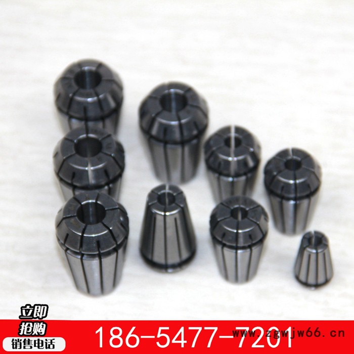 弹性夹具厂家 经济型ER筒夹 高精度筒夹 弹簧夹头现货 筒夹精加工图3