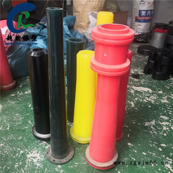 喷浆机用聚氨酯喷头 洗煤机喷头 浇注聚氨酯制品 超然橡塑图2