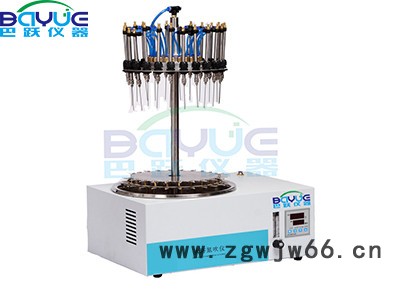 巴跃仪器 氮吹仪 圆形电动升降水浴氮吹仪BA-DCY12SL 12位弹簧试管夹圆形电动升降水浴氮吹仪图3