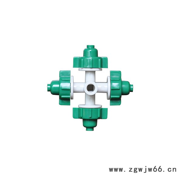 厦门华最灌溉MJ1301A 四出扣雾化喷头 一出四农业灌溉园艺大棚雾化喷头 全新料抗老化图4