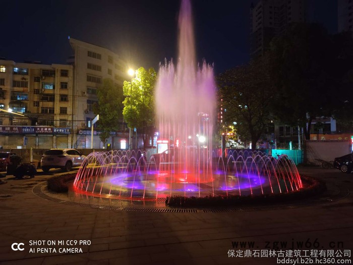 音乐喷泉价格 设备维修 喷头 水池制作图6