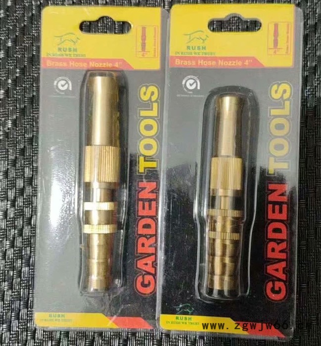 黄铜直喷多功能3/4/5/6分洗车水管水枪高压洗车家用清洗刷车喷头 铜喷头图3