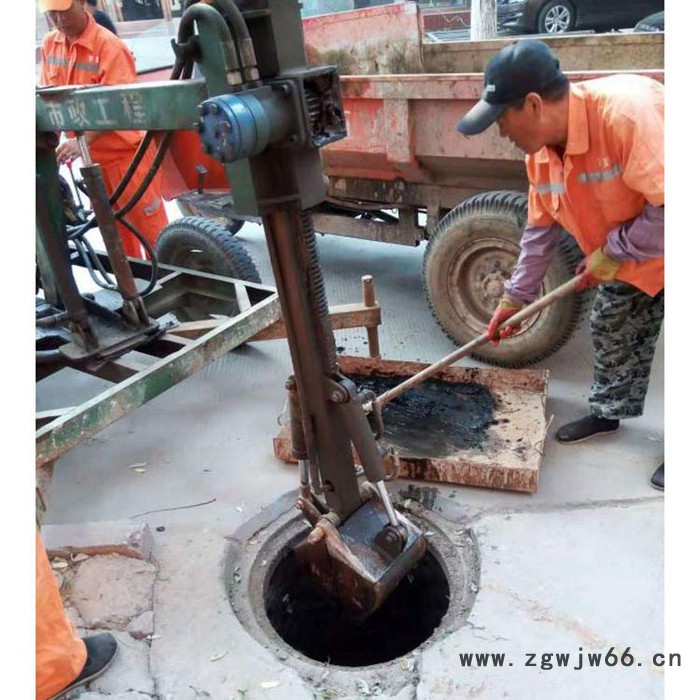 双爪抓淤泥机器垂直管道清淤机  弹簧疏通杆清淤机图2