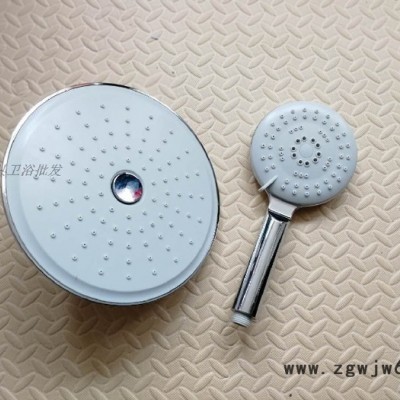 洗浴淋浴喷头一键清洗 浴室大花洒顶喷9寸易清洗手持喷头酒店宾馆 淋浴喷涂