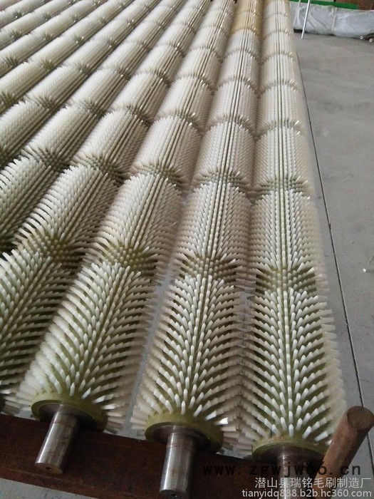 瑞铭毛刷辊厂家供应清洗机毛刷辊 弹簧刷毛刷 刷辊 玻璃机械配件毛刷辊图8