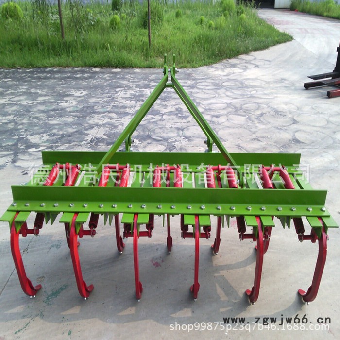 直销拖拉机带中耕机供应 玉米豆类中耕机  农用松土机械 定制生产高效耐用中耕机 厂家生产弹簧式中耕机图5