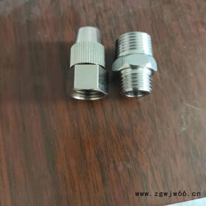 不锈钢高压精细雾化喷嘴 加湿除尘雾化喷头 微细雾化喷头图3