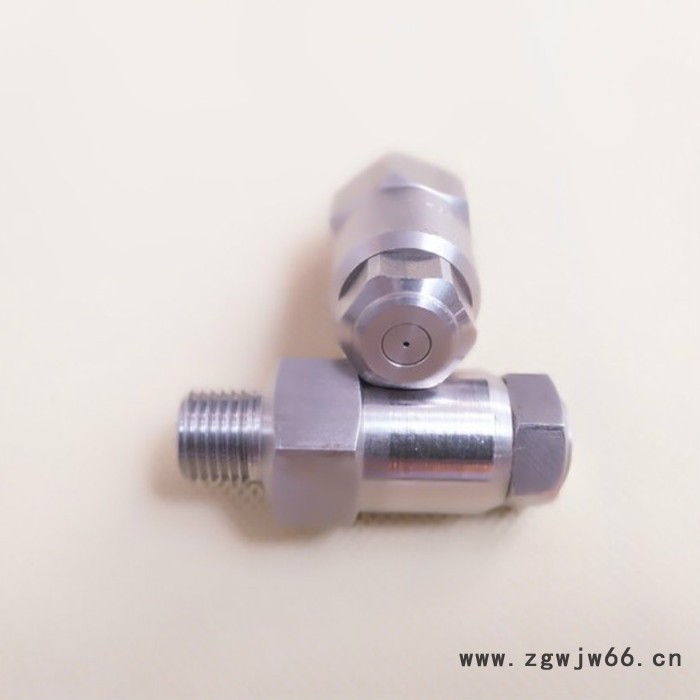 不锈钢高压精细雾化喷嘴 加湿除尘雾化喷头 微细雾化喷头图2